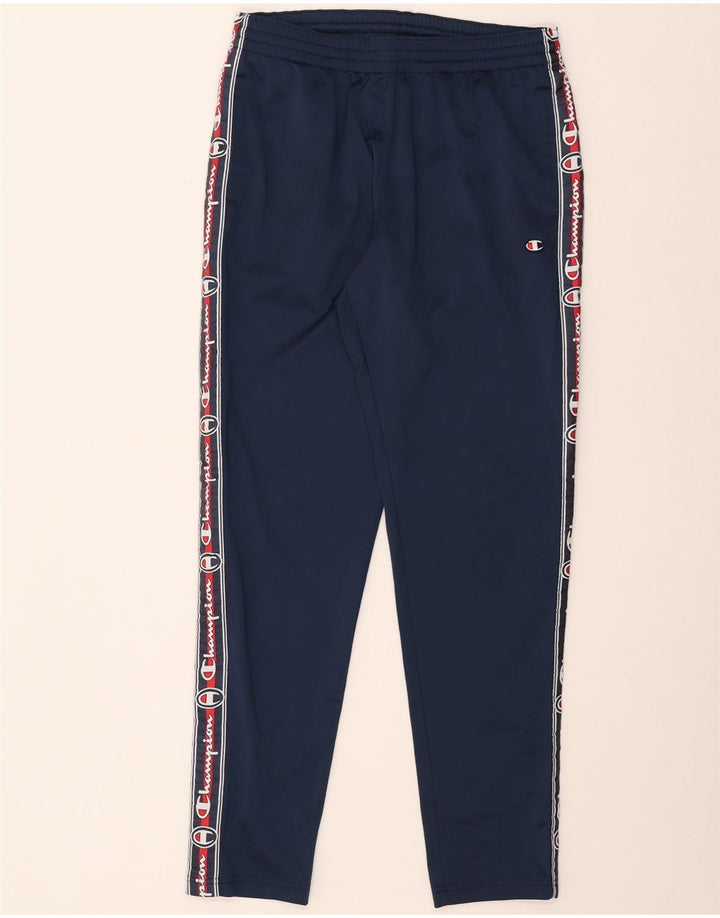Champion Herre Rochester Graphic Træningsdragt Bukser Large Navy Blue