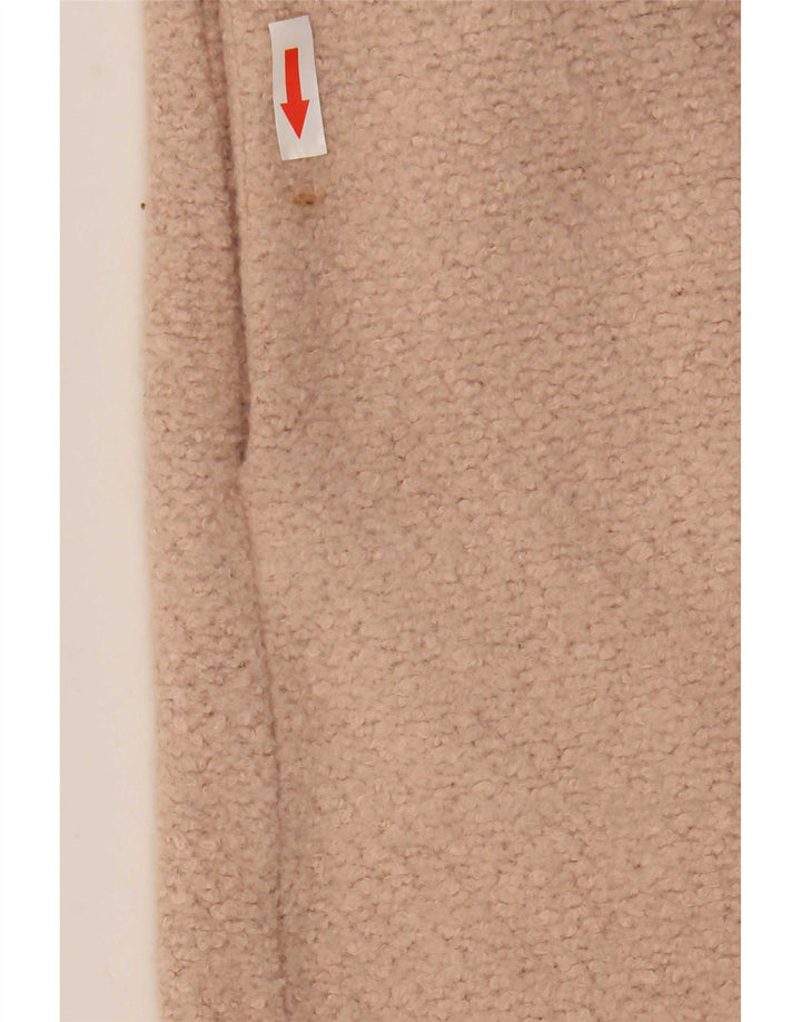 Marks & Spencer Åben overfrakke til kvinder UK 14 Large Pink Polyester