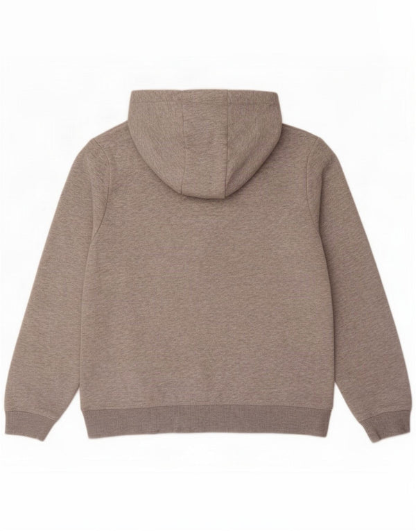 Crew Clothing Dame Oversized Hoodie Jumper UK 10 Small Grey Bomuld