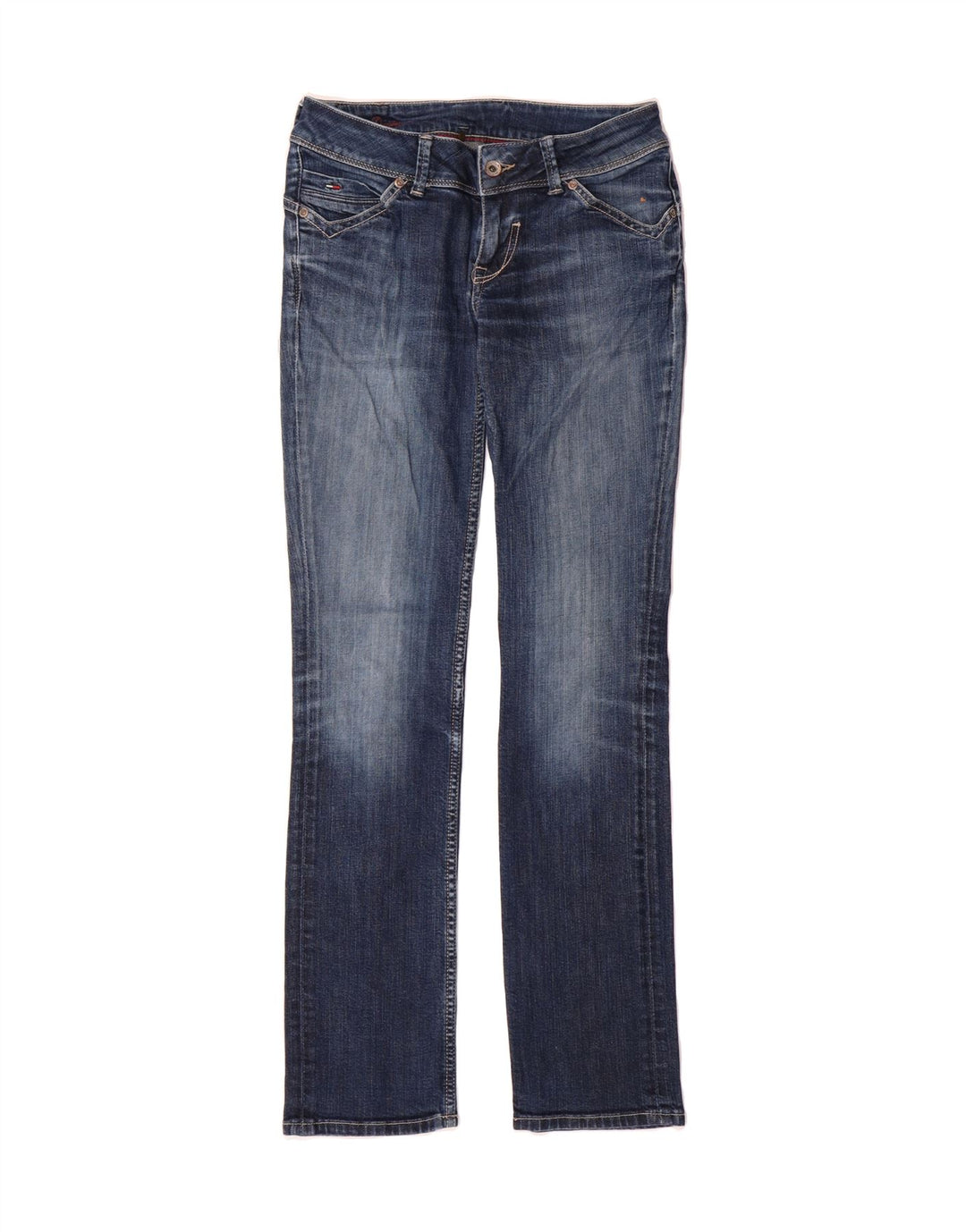 TOMMY HILFIGER Womens Slim Jeans W28 L31 Blue Vintage Tommy Hilfiger and Second-Hand Tommy Hilfiger from Messina Hembry 
