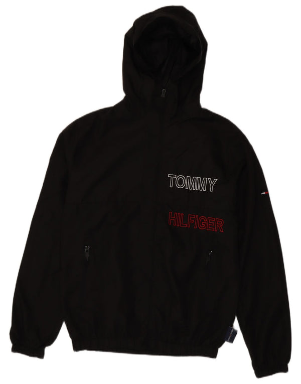 Tommy Hilfiger Herre Mick Jagger Graphic Bomber Jacket UK 38 Medium Black