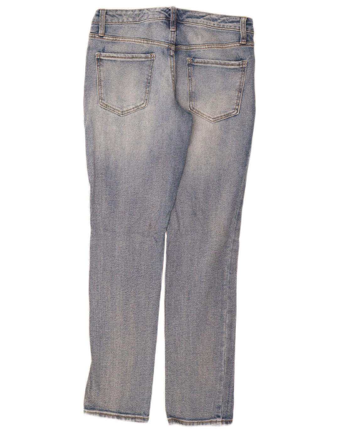 Mossimo Kvinde Kæreste Tapered Jeans US 4 Små W27 L30 Blå Bomuld