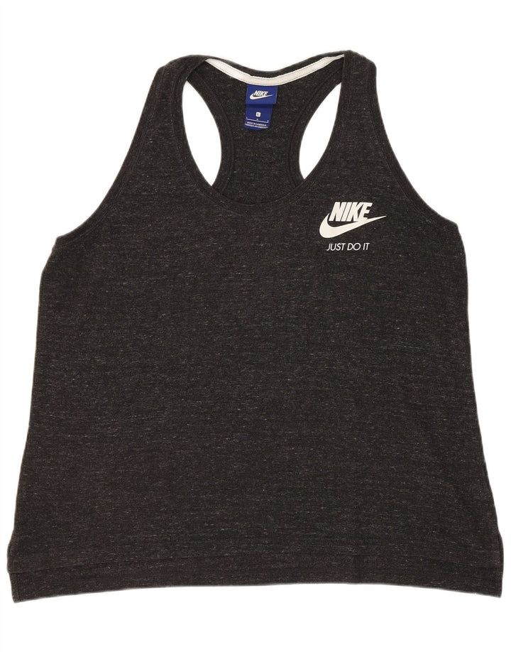 Nike Damevest Top UK 14 Large Grå Flecked
