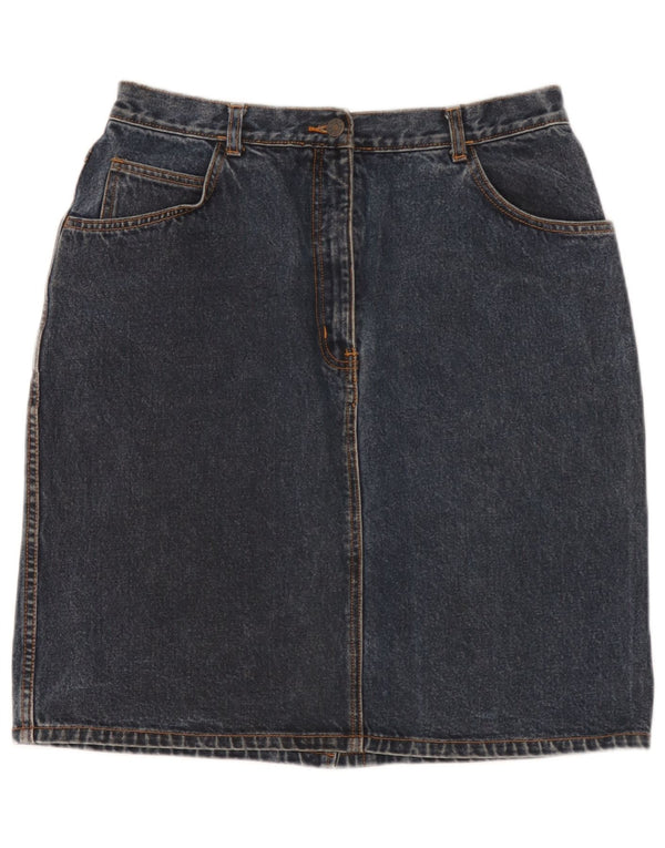 Jinglers Dame Denim Nederdel EU 44 Large W32 Blå Bomuld