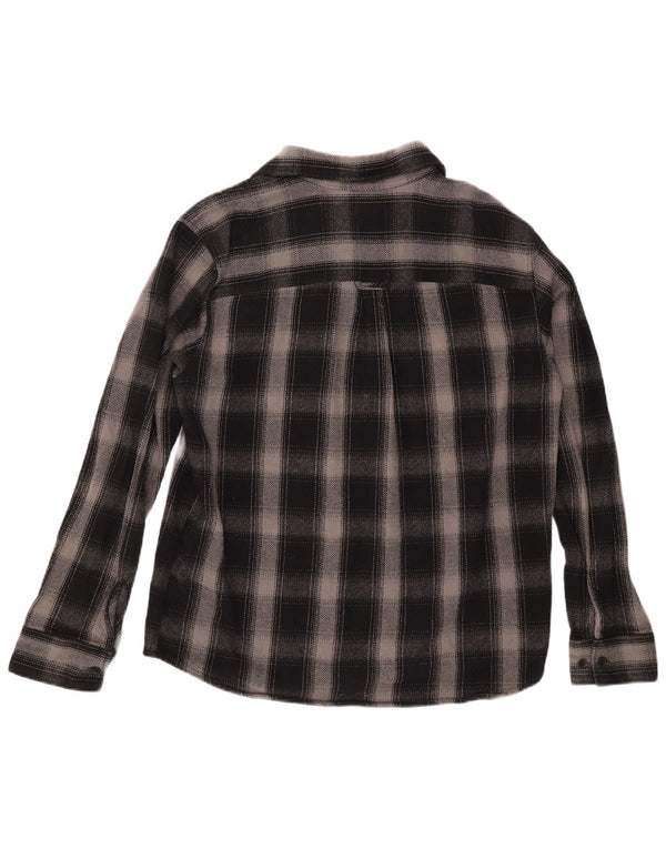 JACK & JONES Herre Flanellskjorte XL Sort Ternet Bomuld