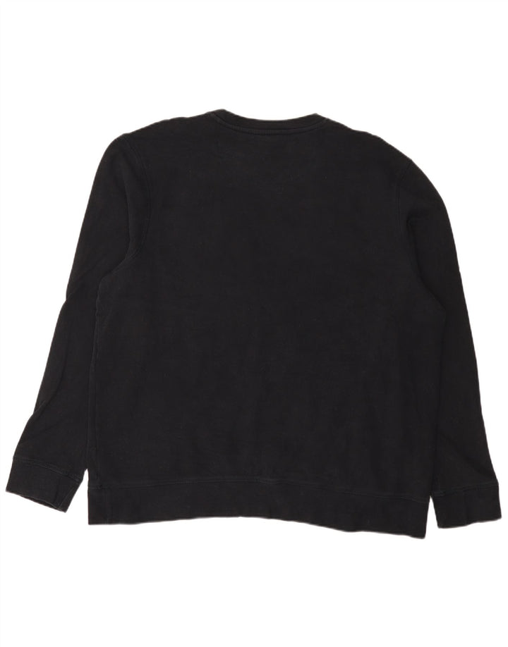 Marks & Spencer Herre Regular Fit Sweatshirt Jumper 2XL marineblå bomuld