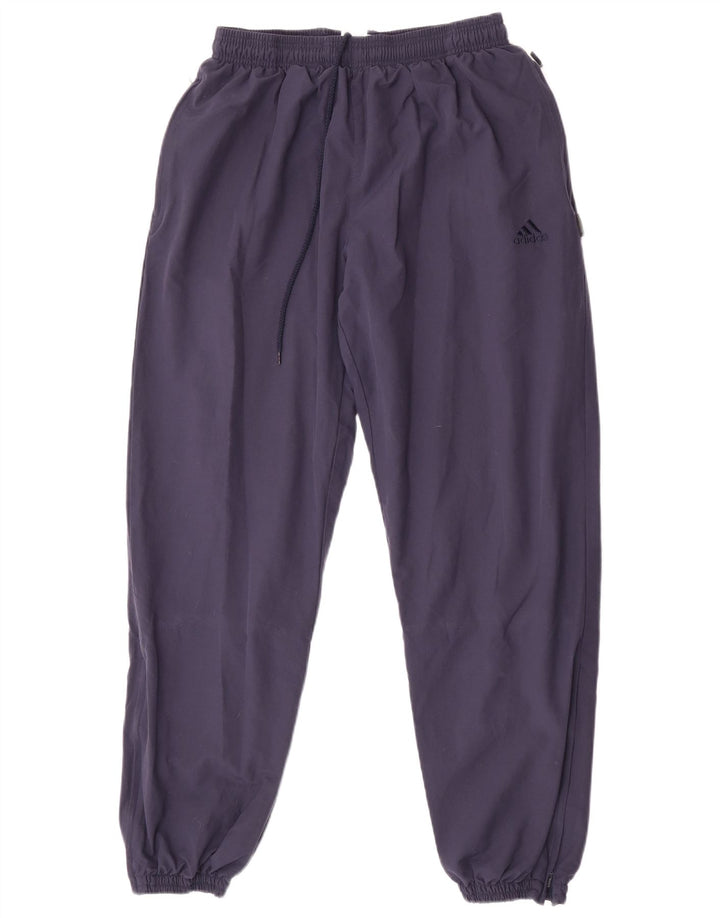 Adidas Herre træningsdragt Bukser Joggers Large Navy Blue Polyester