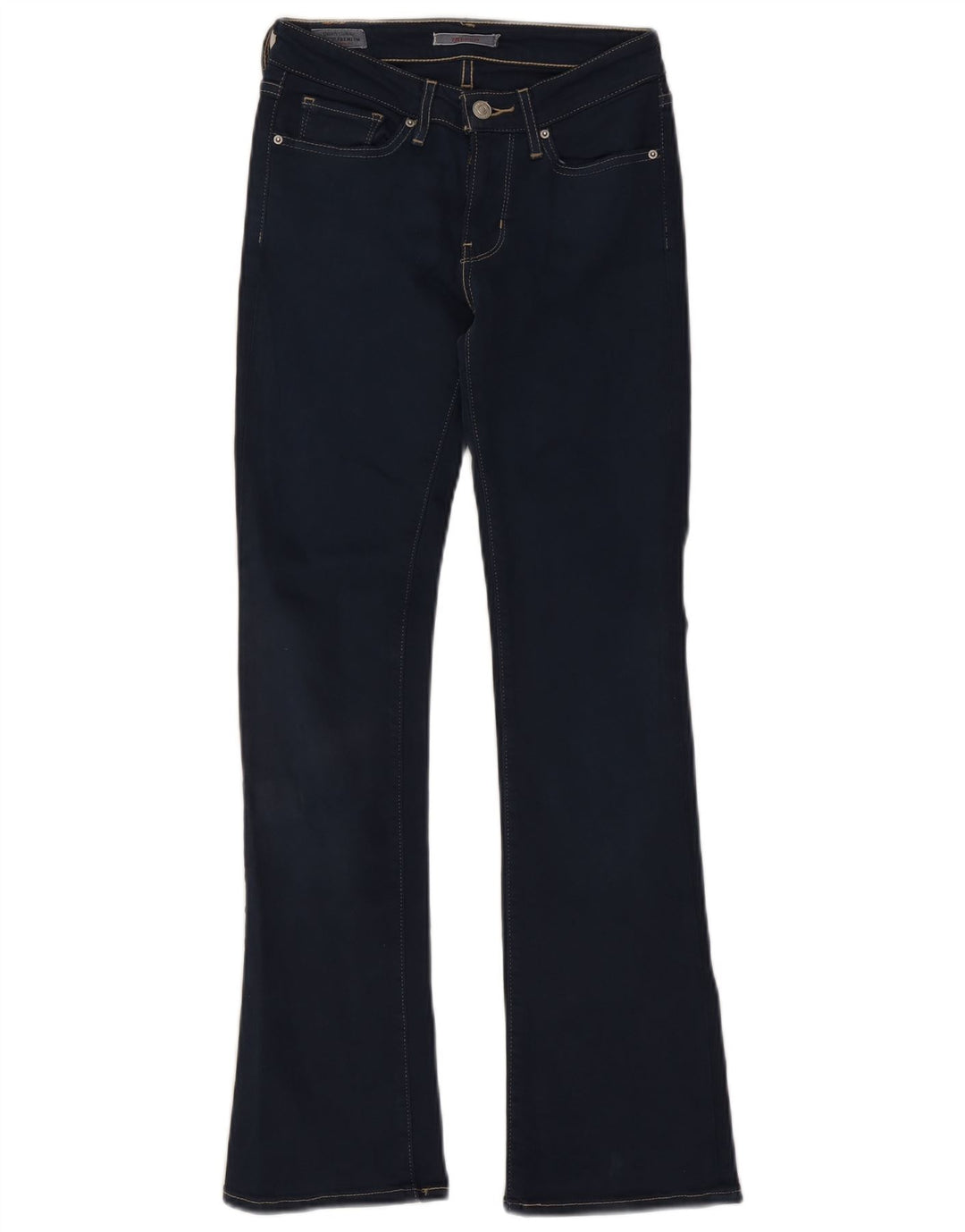 Levi's Dame 715 Bootcut Jeans W24 L30 Marineblå