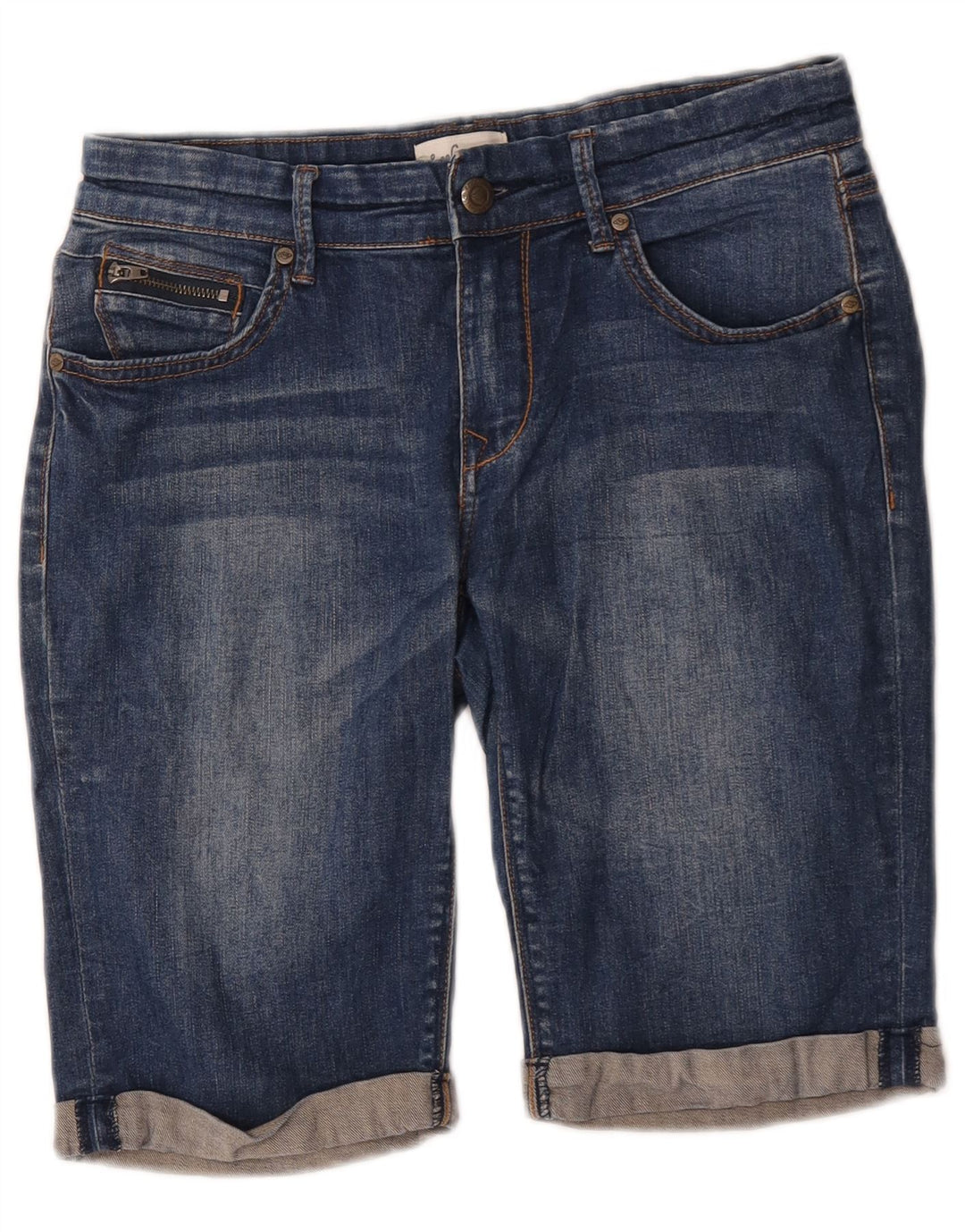 Lee Cooper Dame denim Shorts US 10 Large W30 Blue Cotton