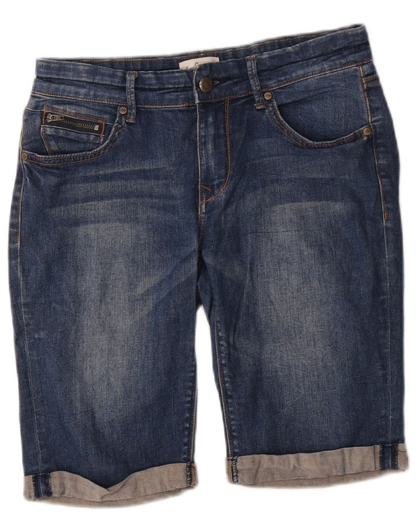 Lee Cooper Dame denim Shorts US 10 Large W30 Blue Cotton