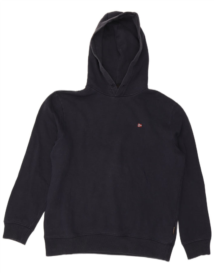 Napapijri Herre hættetrøje Jumper Medium Navyblå Bomuld
