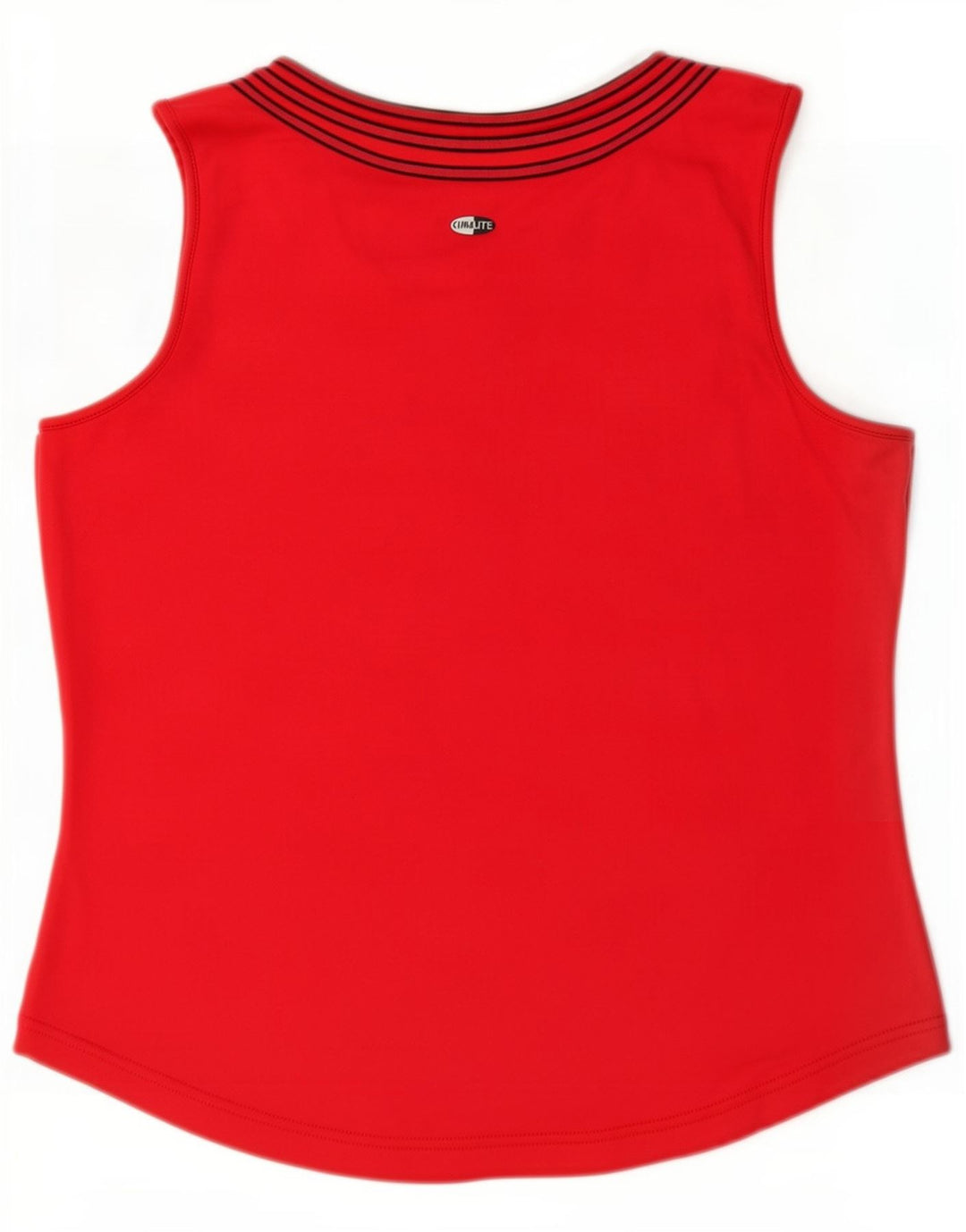 Adidas Dame Vest Top UK 16 Stor Rød Nylon