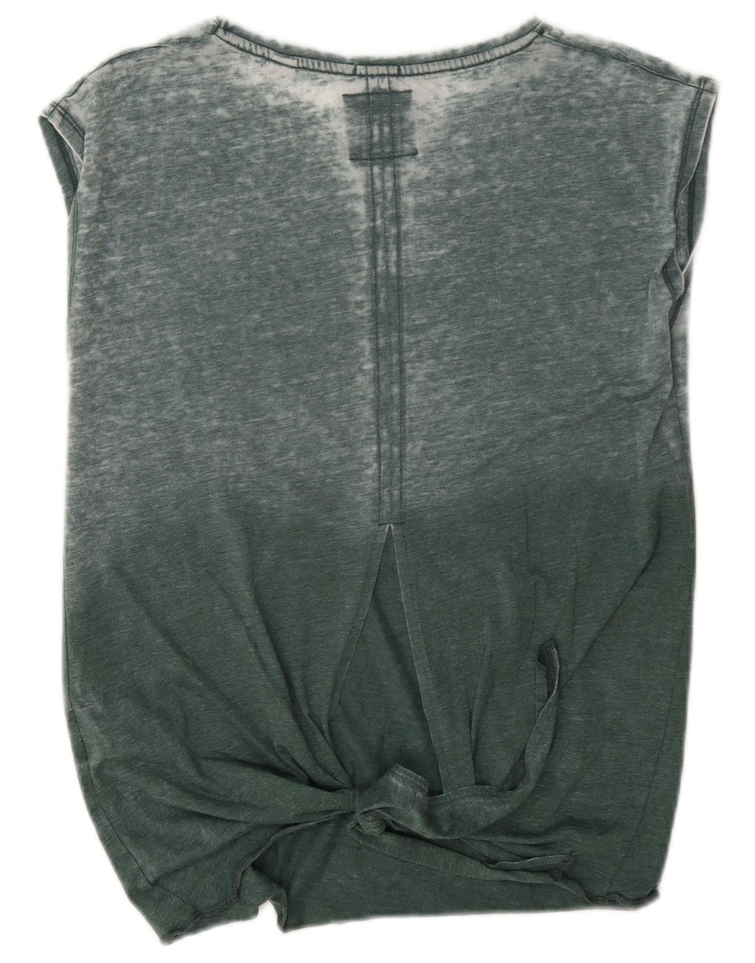 Superdry Kvinder Oversized grafisk Vest Top UK 8 Lille grøn bomuld
