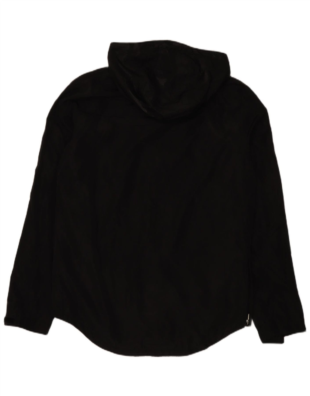 Superdry Regnjakke med hættetrøje til mænd UK 40 Stor sort polyester