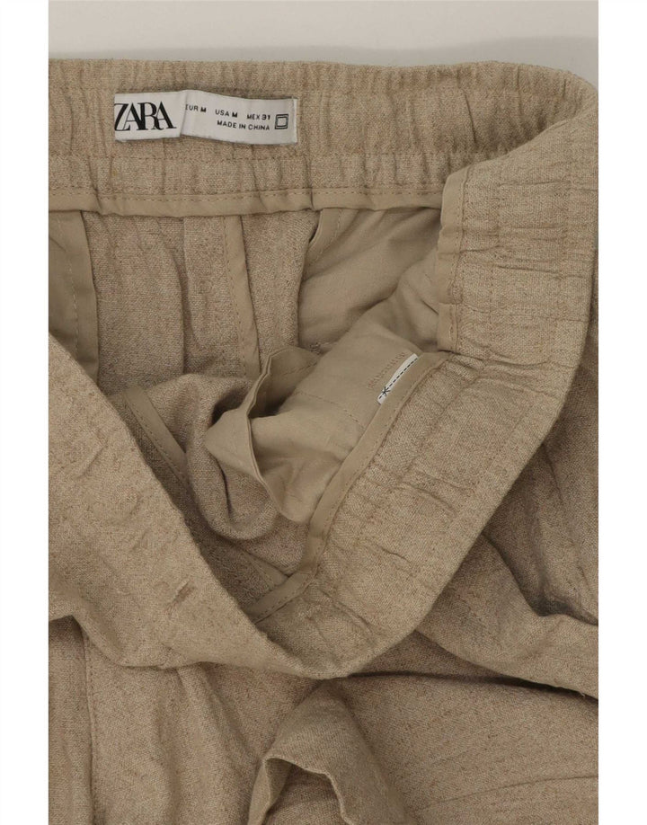 Zara Herre Casual Shorts Medium W31 Beige