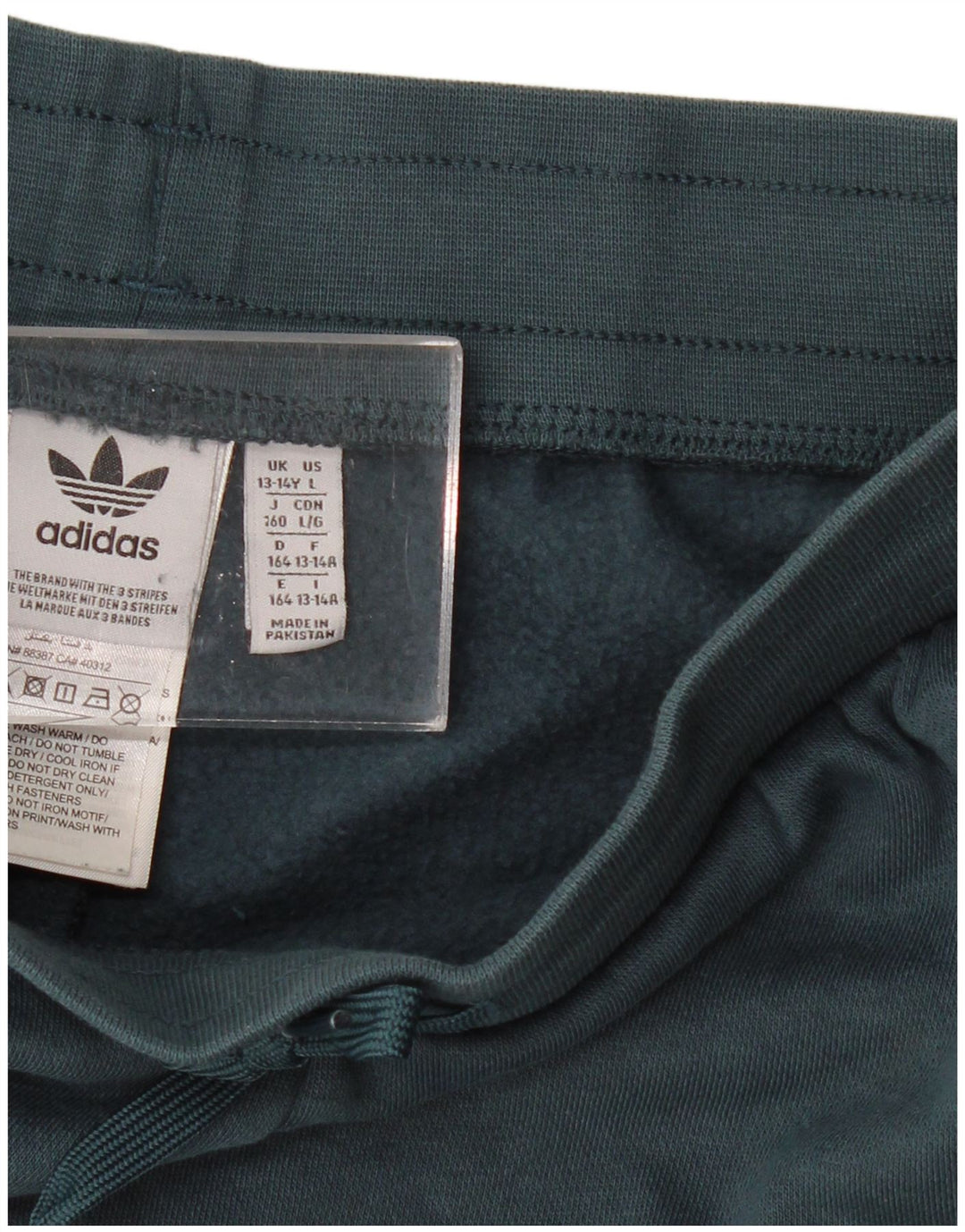 ADIDAS Drenge Sportshorts 13-14 År Grøn Polyester