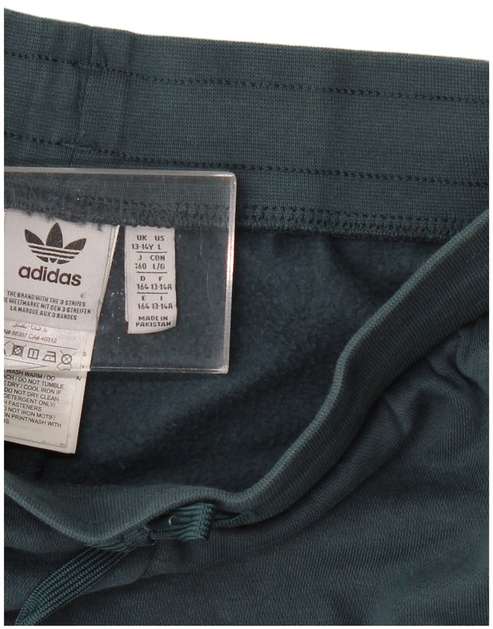 ADIDAS Drenge Sportshorts 13-14 År Grøn Polyester