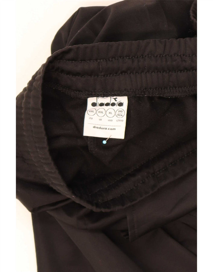 Diadora Herre træningsdragt Bukser Joggers 2XL Sort Polyester
