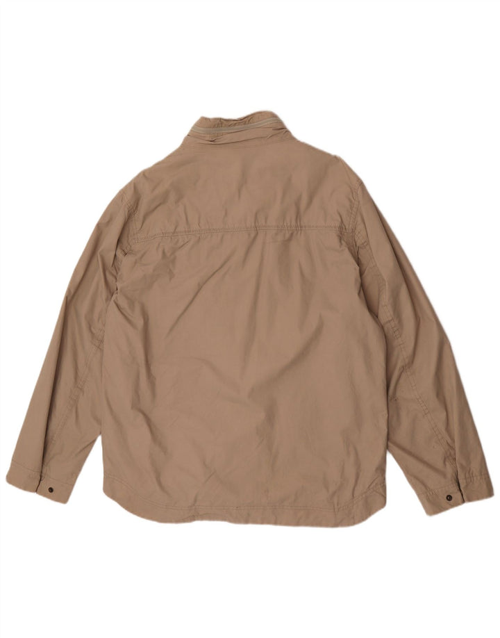 Timberland Herre Utility Jacket UK 40 Large Beige Cotton