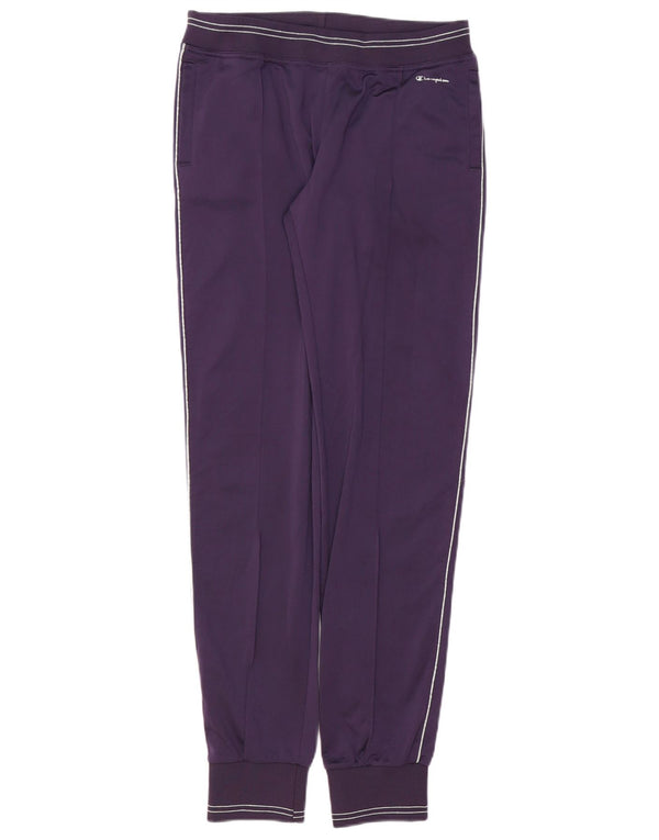 CHAMPION Womens træningsdragt Bukser Joggers UK 12 Medium Purple