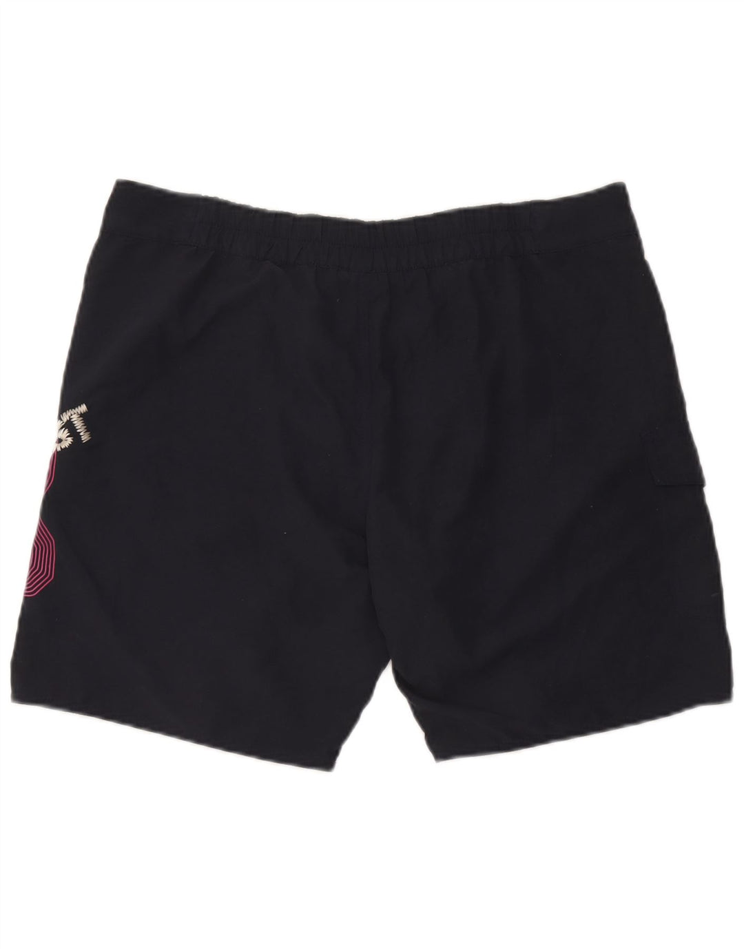Coast Herre grafiske badeshorts store marineblå polyester