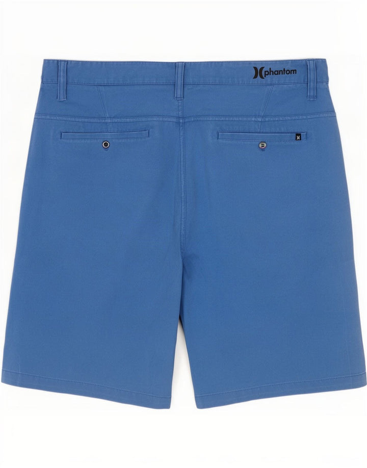Hurley Herre Chino Shorts Large W36 Blå Polyester