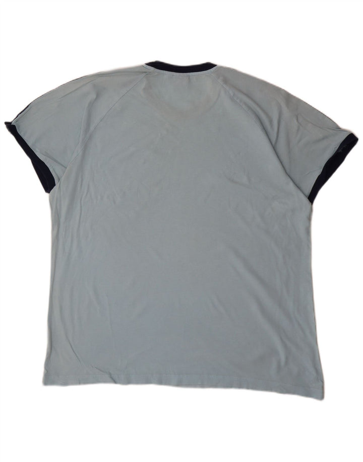 Adidas Herre T-Shirt Top XL Blå