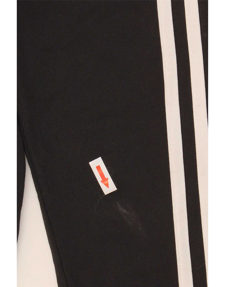 Adidas træningsdragt topjakke til kvinder UK 14 Medium Sort Polyester