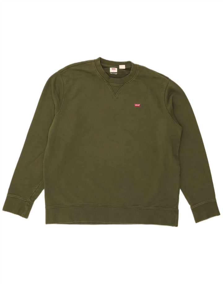 Levi's Herre Standard Sweatshirt Jumper XL Khaki
