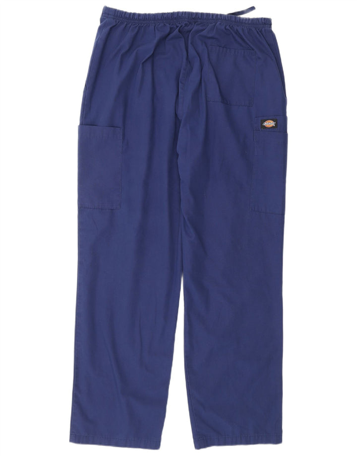 Dickies Herre Regular Cargo Bukser Large W34 L30 Navy Blue Polyester