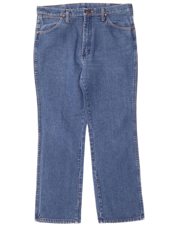 Wrangler Slim Jeans til mænd W36 L29 Blå