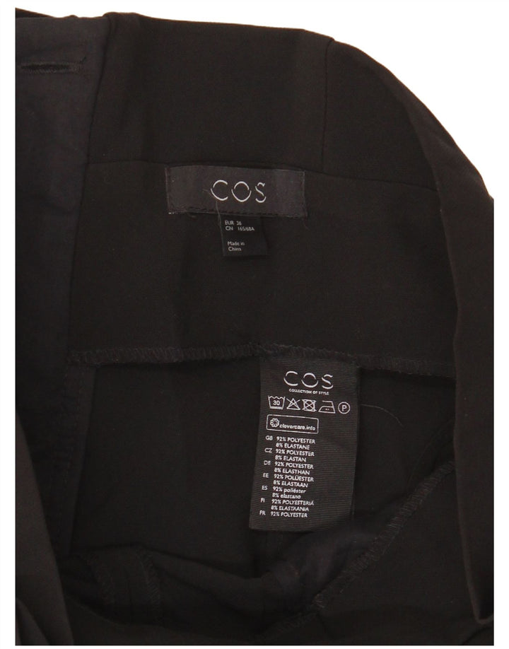 Coast Womens Crop Harem Bukser EU 36 Small W30 L23 Sort Polyester