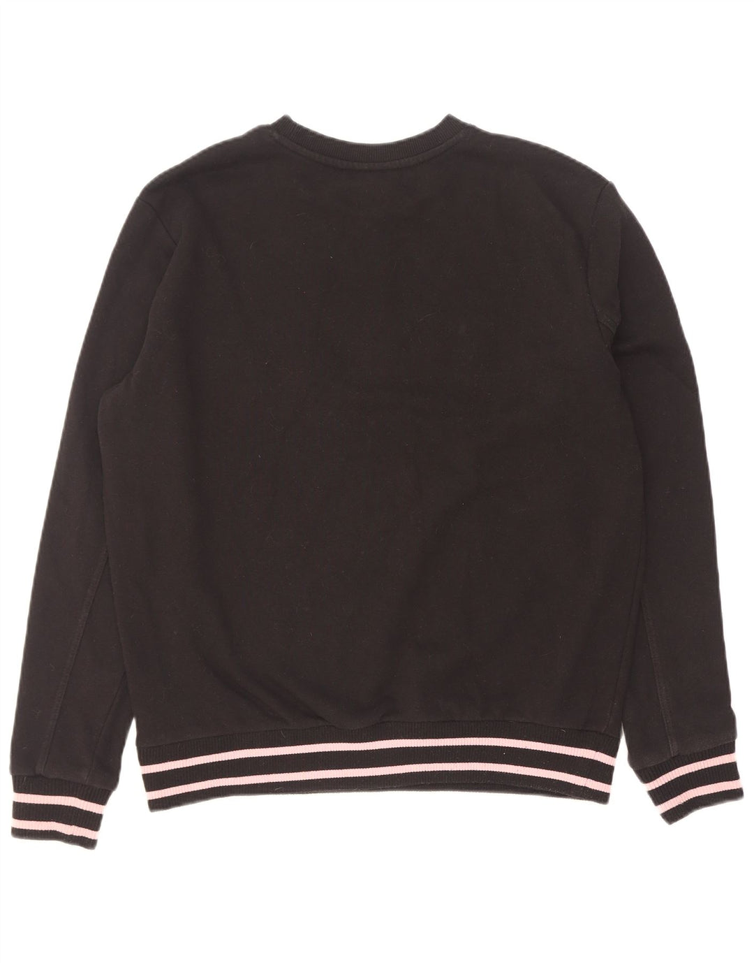 Fila Herre grafisk sweatshirt jumper stor sort stribet bomuld