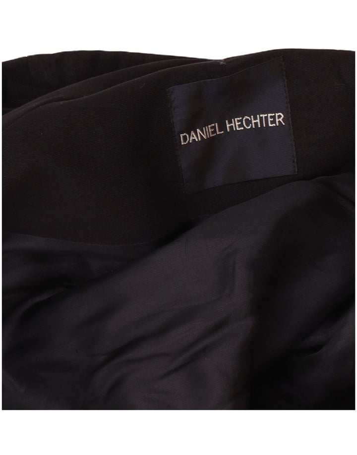 Daniel Hechter Dame Dobbeltradet Blazer Jacket UK 12 Medium Navy Blue