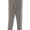 ADIDAS Dame Leggings UK 6 XS Grå Bomuld