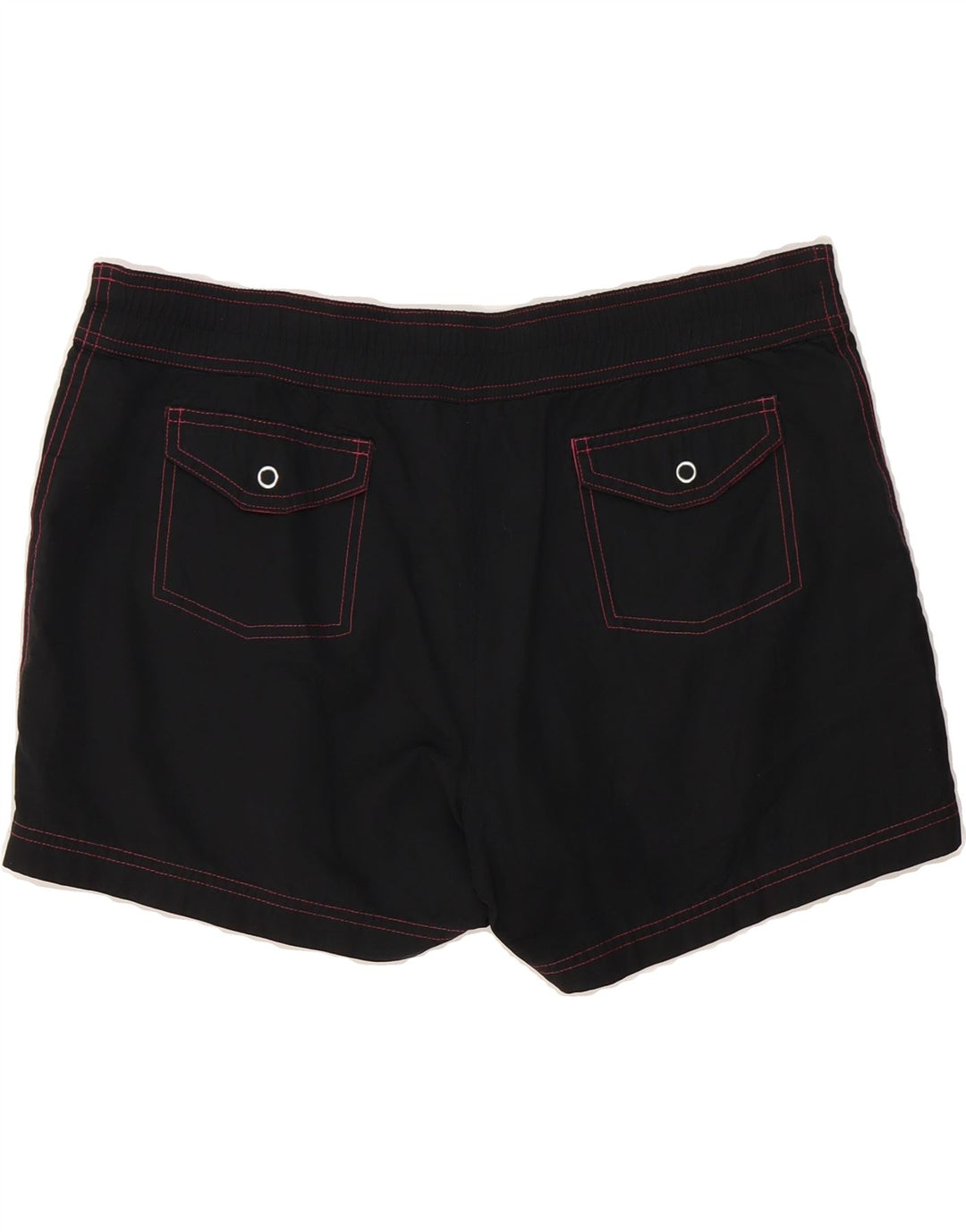 NIKE Womens Swimming Shorts UK 16 Large  Black Cotton Vintage Nike and Second-Hand Nike from Messina Hembry 