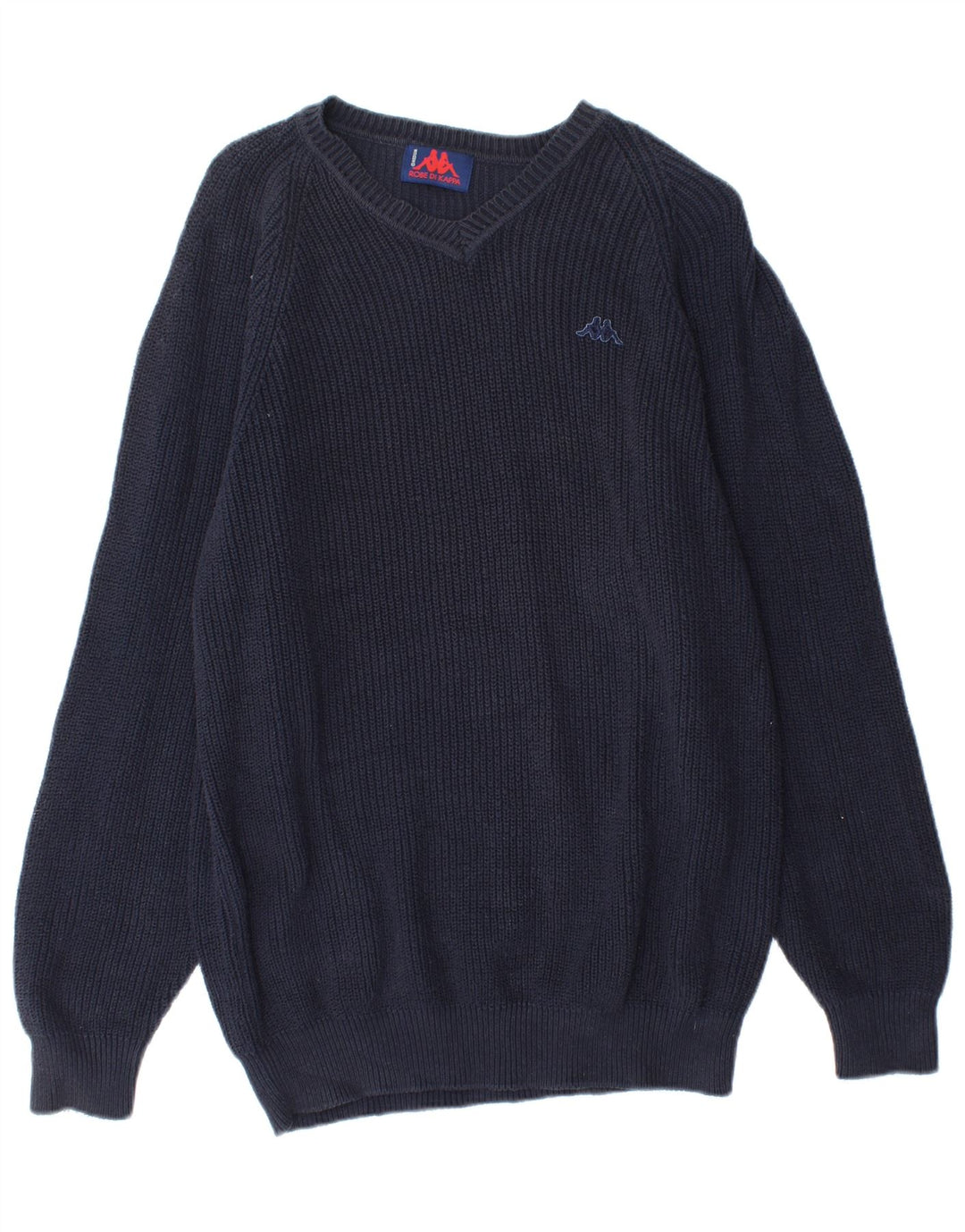 Kappa Herre V-hals sweater Medium Marineblå Bomuld