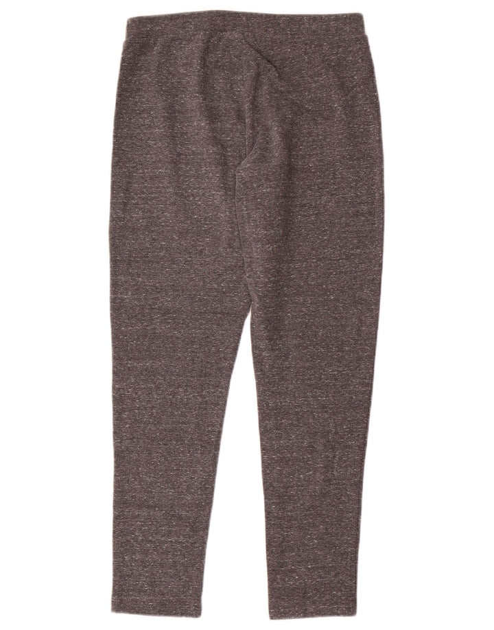 Champion Womens Leggings UK 12 Medium Grey Flecked