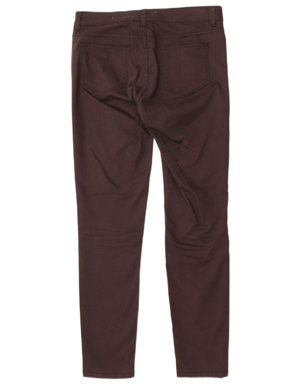 Fat Face Dame Jegging Casual Bukser UK 12 Medium W32 L30 Sort Bomuld