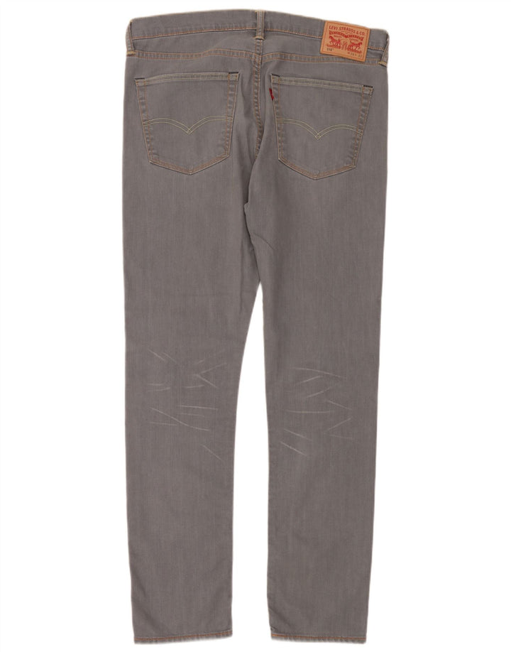 Levi's Herre 510 Skinny Jeans W36 L32 Grå Bomuld