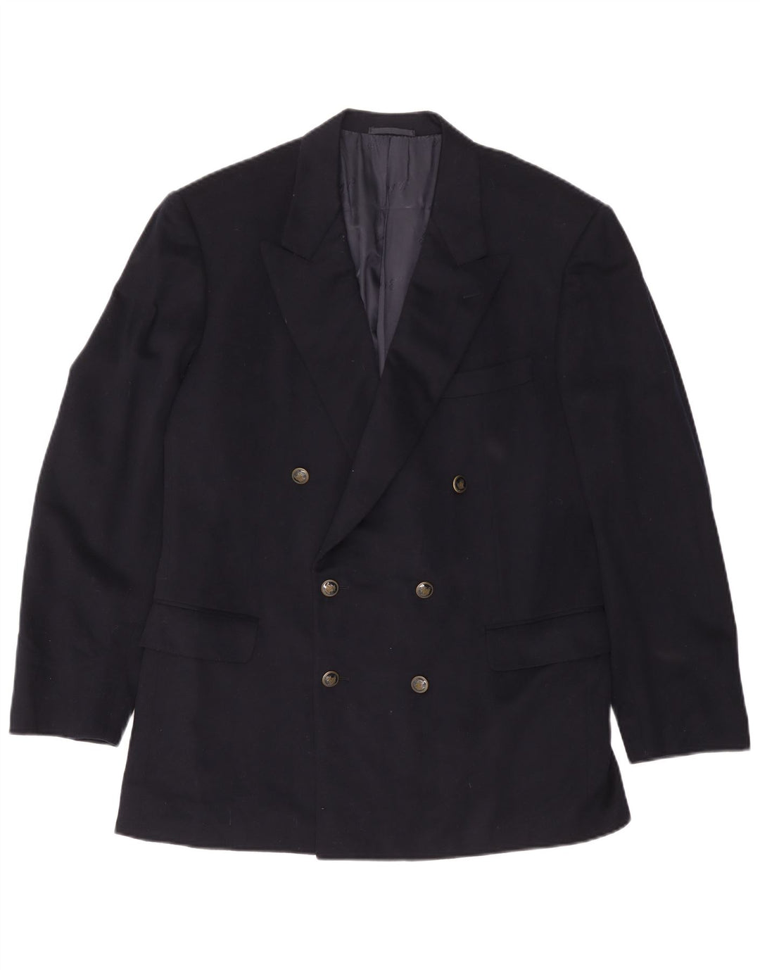 BELVEST Herre dobbeltradet blazerjakke IT 52 XL Marineblå Uld