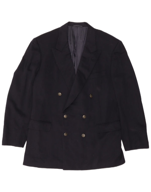 BELVEST Herre dobbeltradet blazerjakke IT 52 XL Marineblå Uld