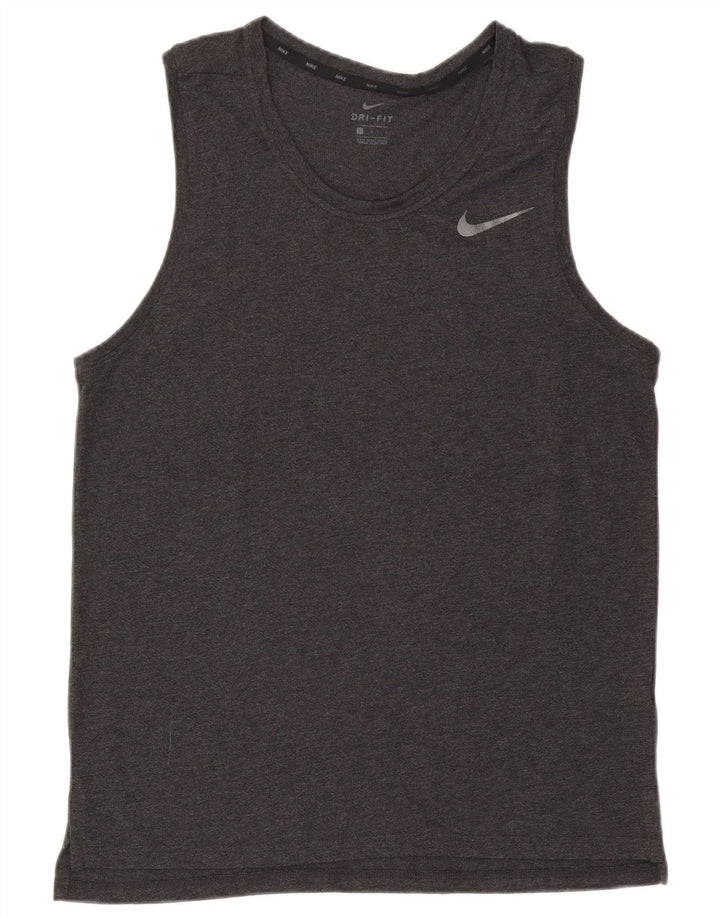 Nike Herre Dri Fit Vest Top Large Grå
