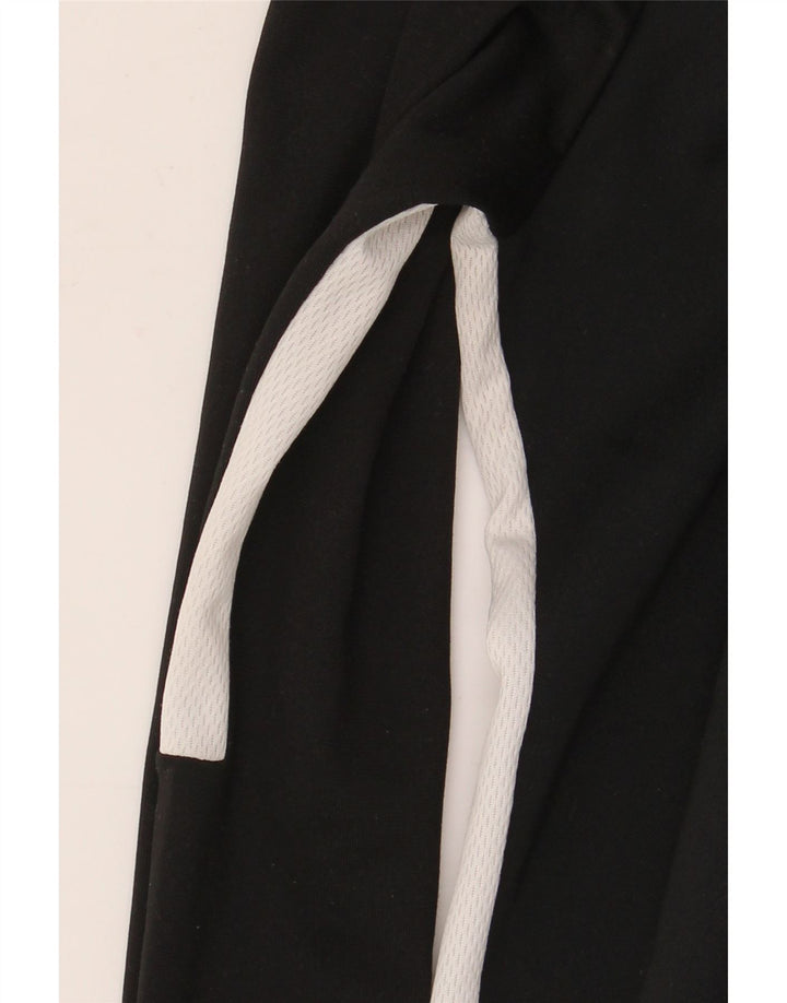 Nike Boys Dri Fit Pullover med lynlås-hals træningsdragt Top 13-14 år XL Sort