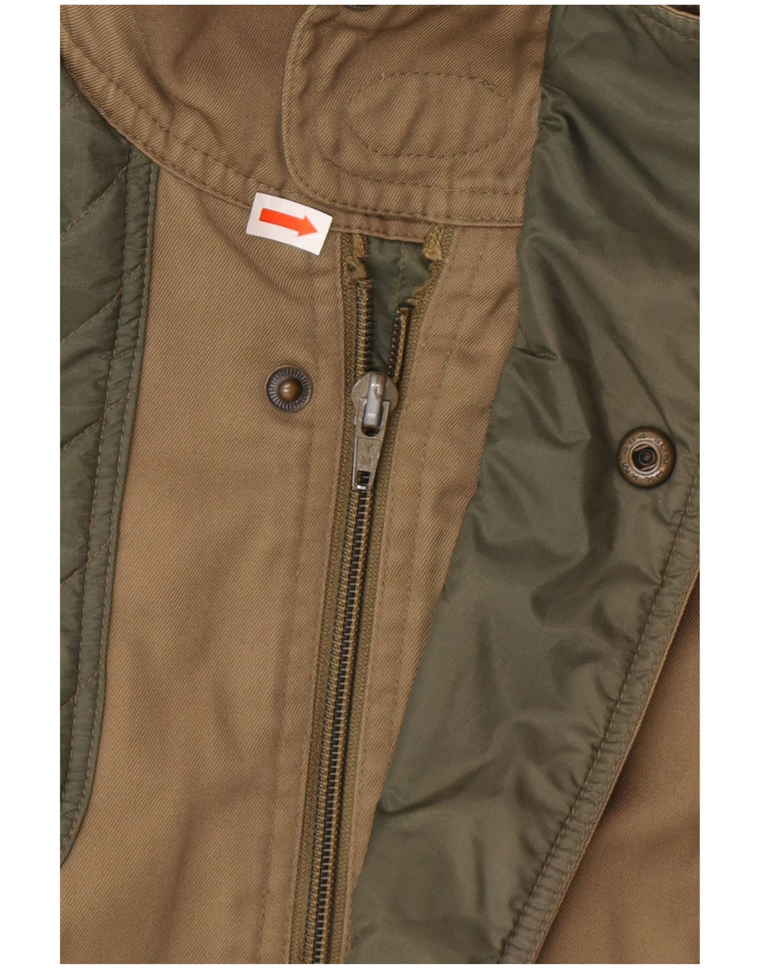 UNIVERS Herre Hooded Utility Jacket IT 52 XL Brun Bomuld