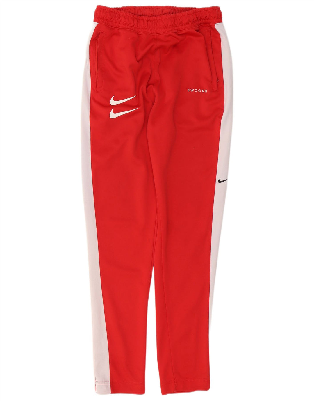 Nike Swoosh træningsdragtbukser til mænd Små røde Colourblock Polyester