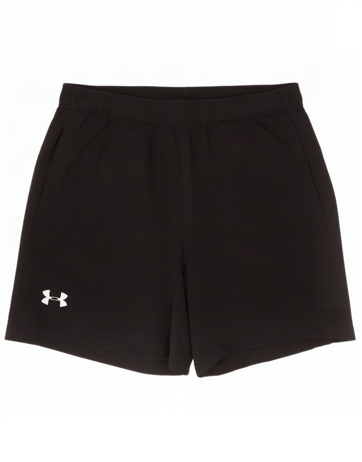 Under Armour Herre Heat Gear Sport Shorts Medium Sort Polyester