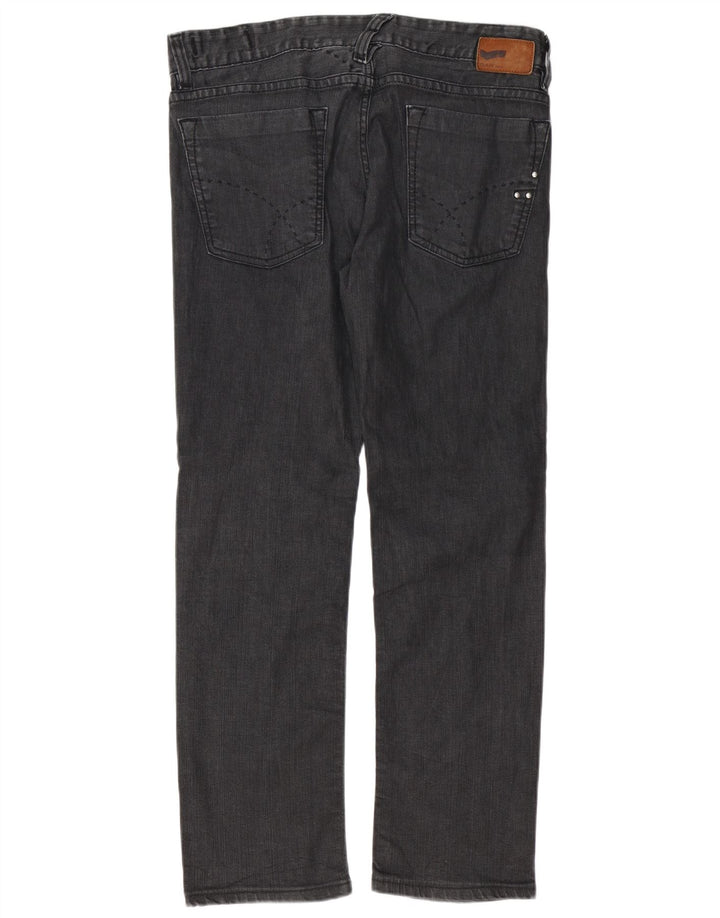 Gas Herre Morris Straight Jeans W36 L30 Grå Bomuld
