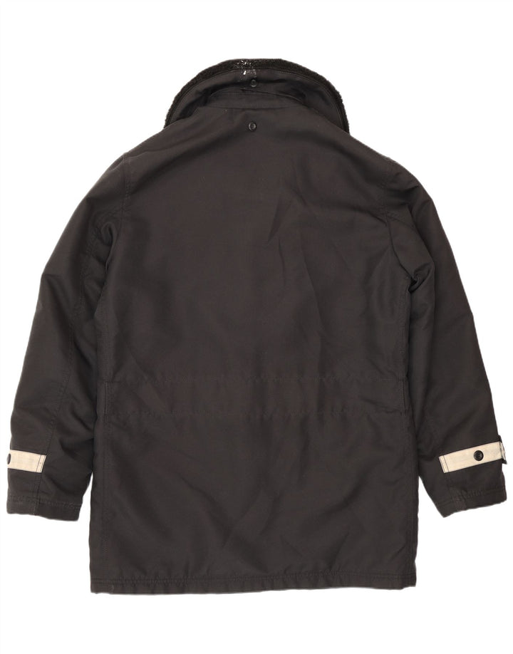 Refrigiwear Herre Parka Jacket UK 38 Medium Sort Polyester