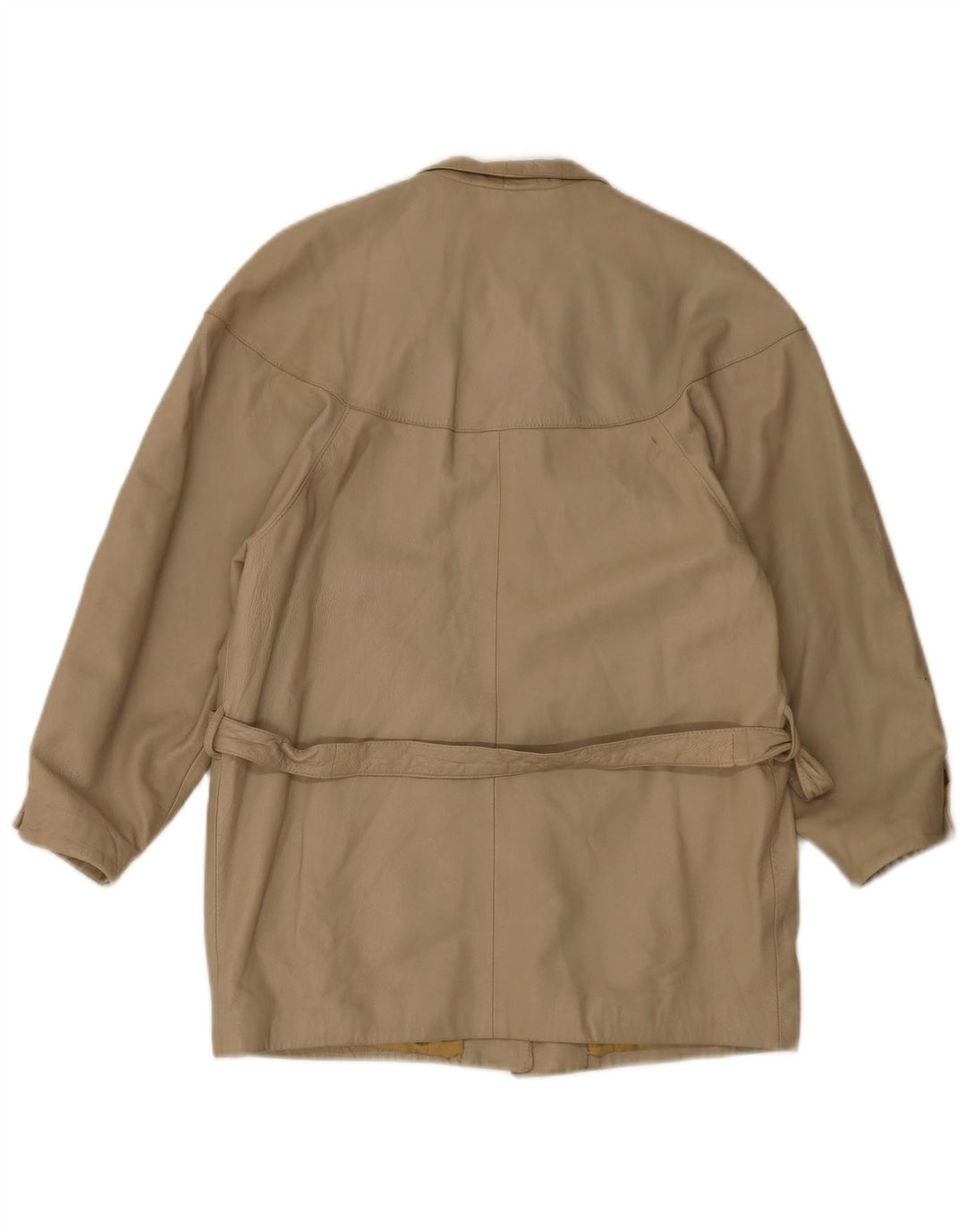 Vintage læderjakke til kvinder EU 40 Medium Beige
